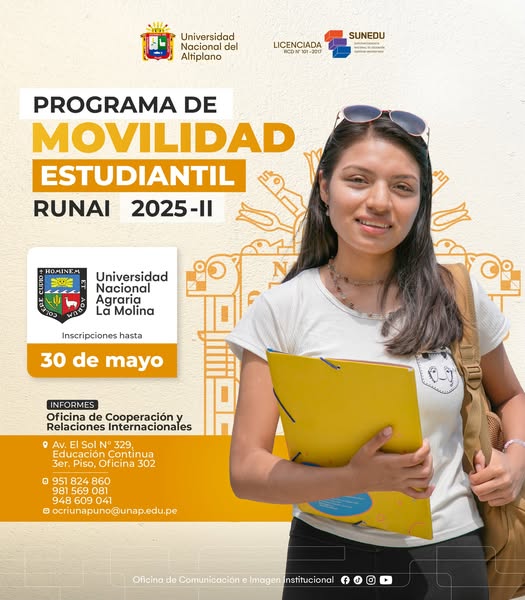 PROGRAMA DE MOVILIDAD ESTUDIANTIL RUNAI - 2025